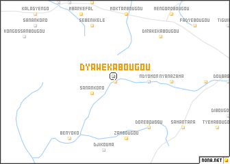 map of Dyawékabougou