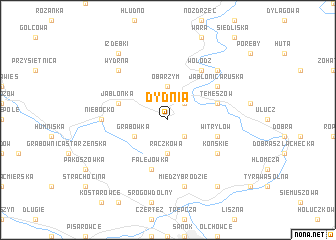 map of Dydnia