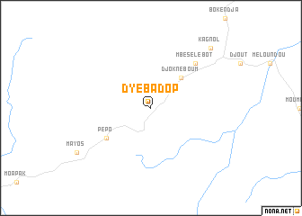 map of Dyébadop