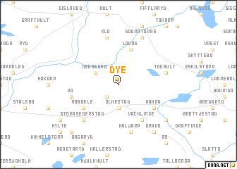 map of Dye