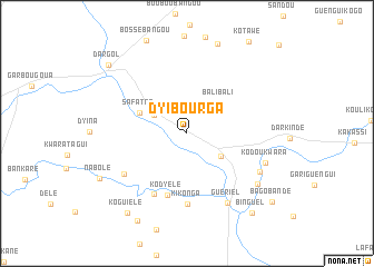 map of Dyibourga