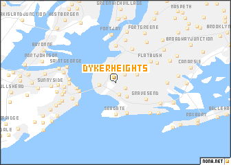 map of Dyker Heights