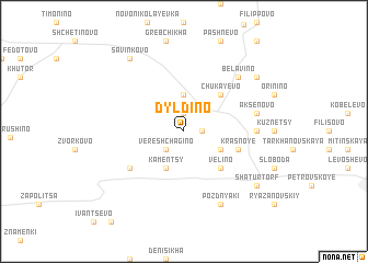 map of Dyldino