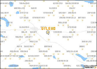 map of Dylewo