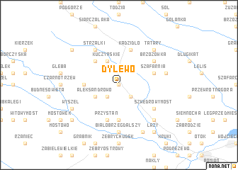 map of Dylewo