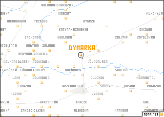 map of Dymarka