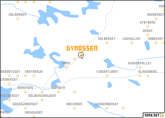 map of Dymossen