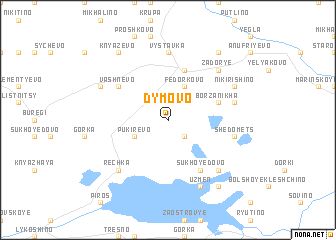 map of Dymovo