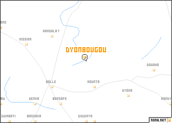 map of Dyonbougou