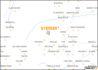 map of Dyongan