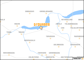 map of Dyoumara