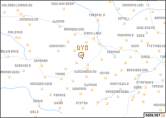 map of Dyo