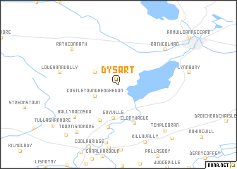 map of Dysart
