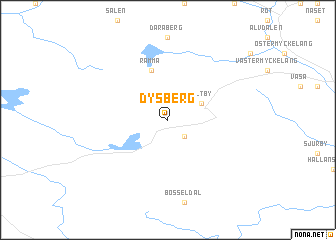 map of Dysberg