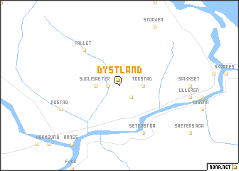 map of Dystland