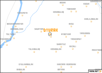 map of Dyurak