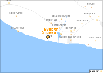 map of Dyurso