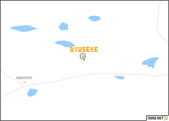 map of Dyuseke