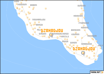 map of Dzahadjou