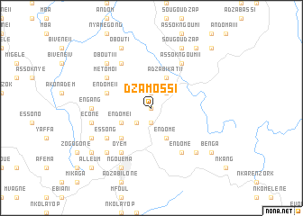 map of Dzamossi