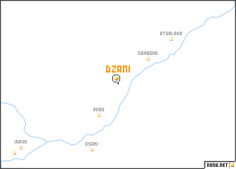 map of Dzani