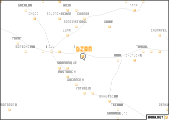 map of Dzan