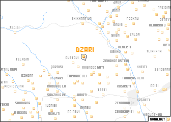 map of Dzari