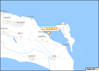 map of Dzhabar