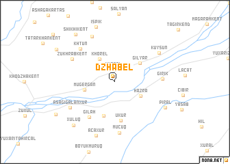 map of Dzhabel\