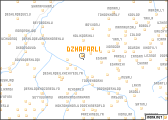 map of Dzhafarli