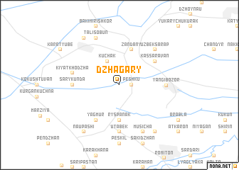 map of Dzhagary