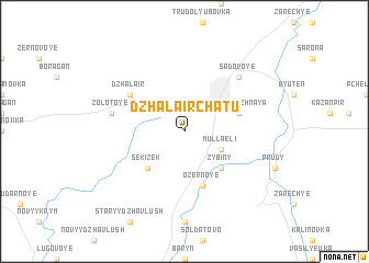 map of Dzhalair-Chatu