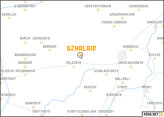 map of Dzhalair