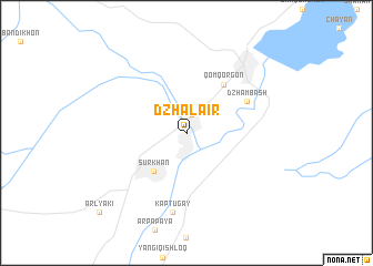 map of Dzhalair
