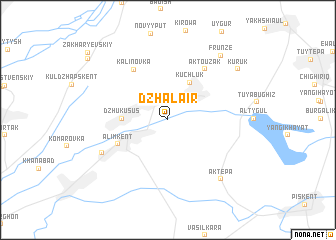 map of Dzhalair