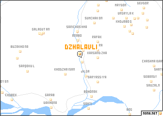 map of (( Dzhalavli ))