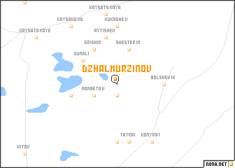 map of Dzhalmurzinov