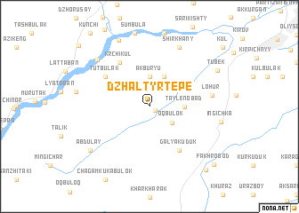 map of Dzhaltyrtepe