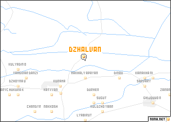 map of Dzhalʼvan