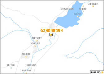 map of Dzhambash