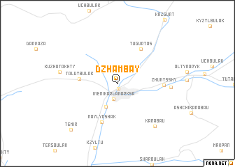 map of (( Dzhambay ))