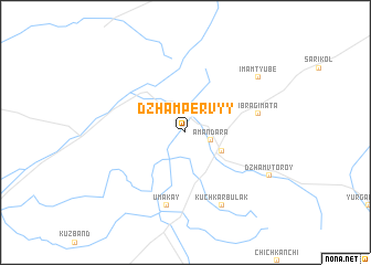 map of Dzham Pervyy