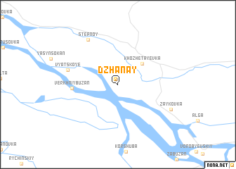 map of Dzhanay