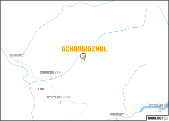 map of Dzhangi-Dzhol