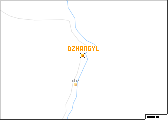 map of Dzhangyl