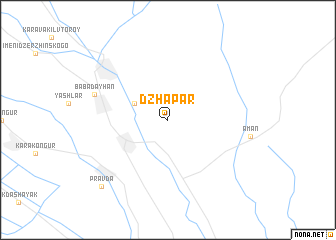 map of Dzhapar