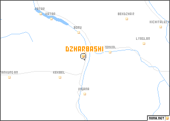 map of Dzharbashi