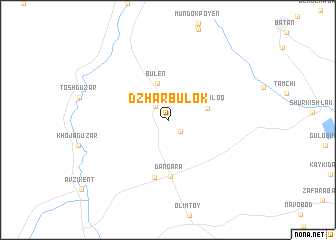 map of Dzharbulok