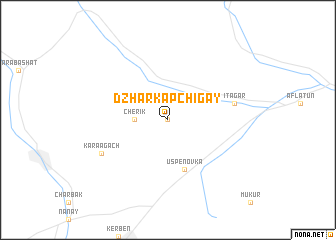 map of Dzharkapchigay