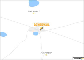 map of Dzharkulʼ